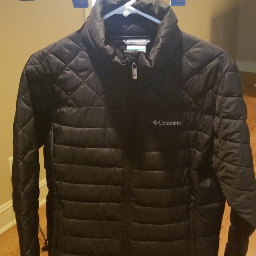 Womens Black light thin puffer columbia